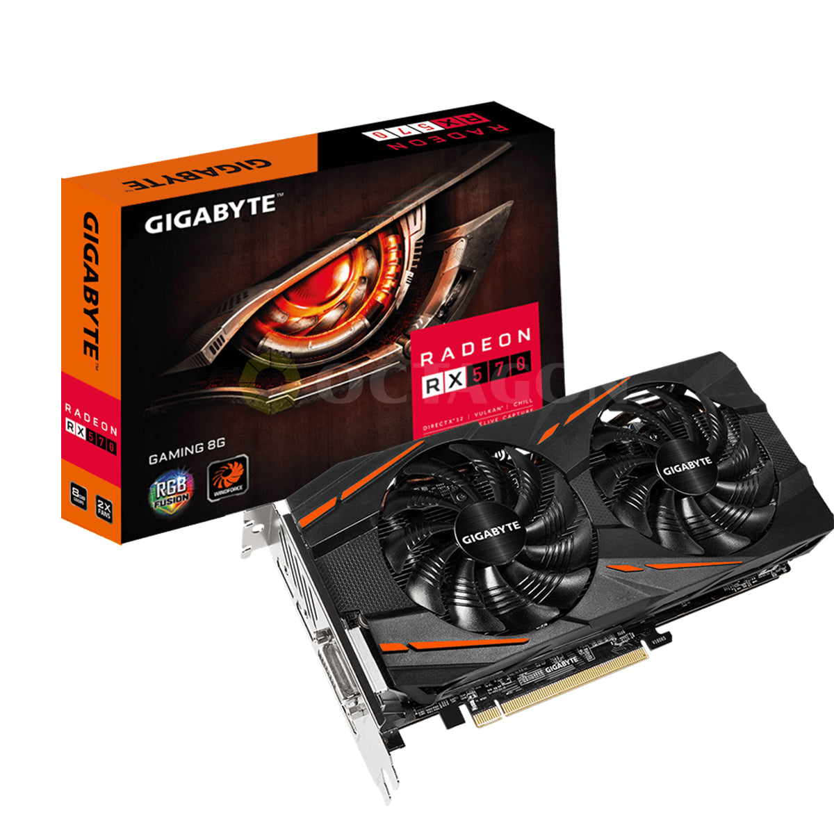 GIGABYTE RADEON RX570 GAMING 8GB DDR5