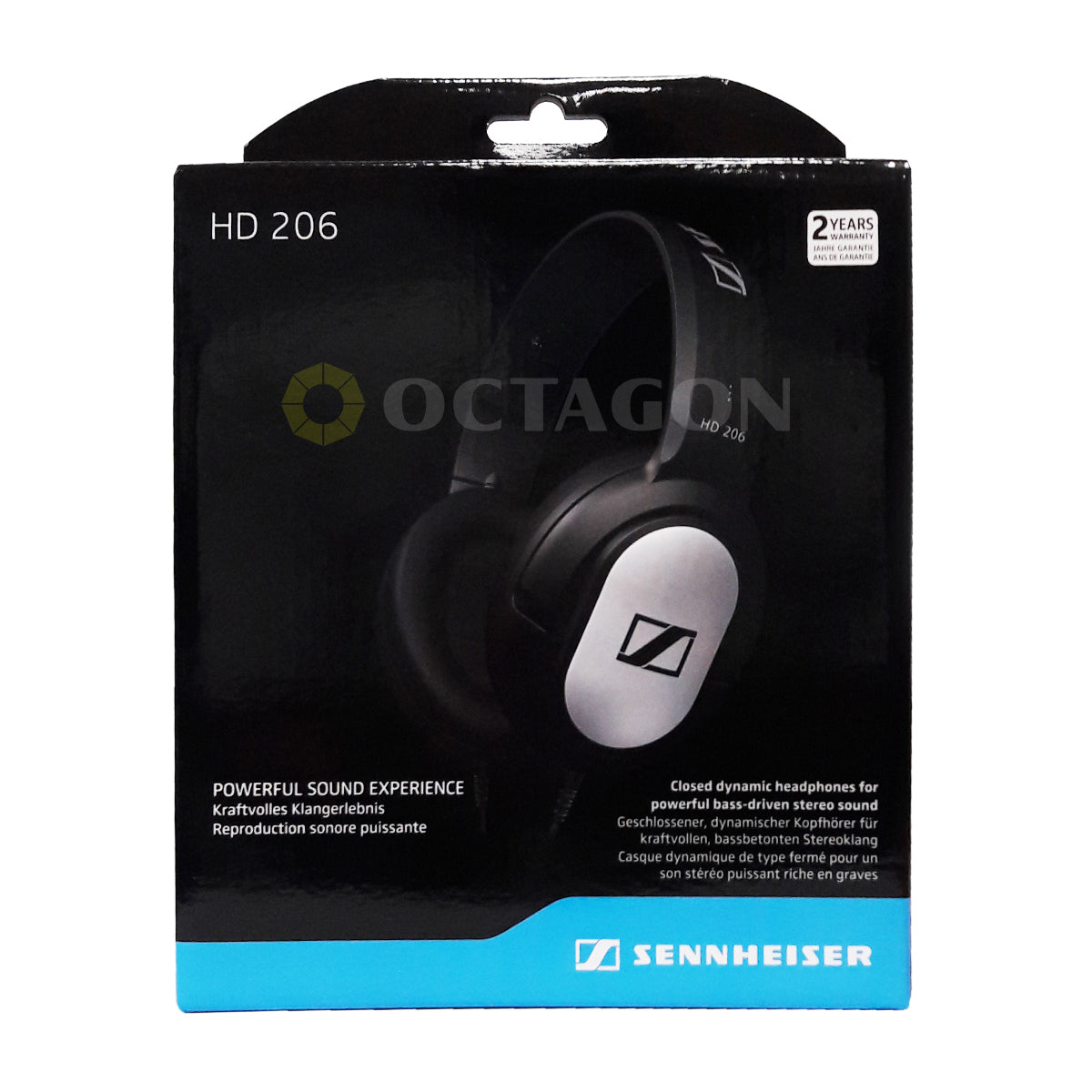 SENNHEISER HD 206 3.5MM HEADPHONES WIRED