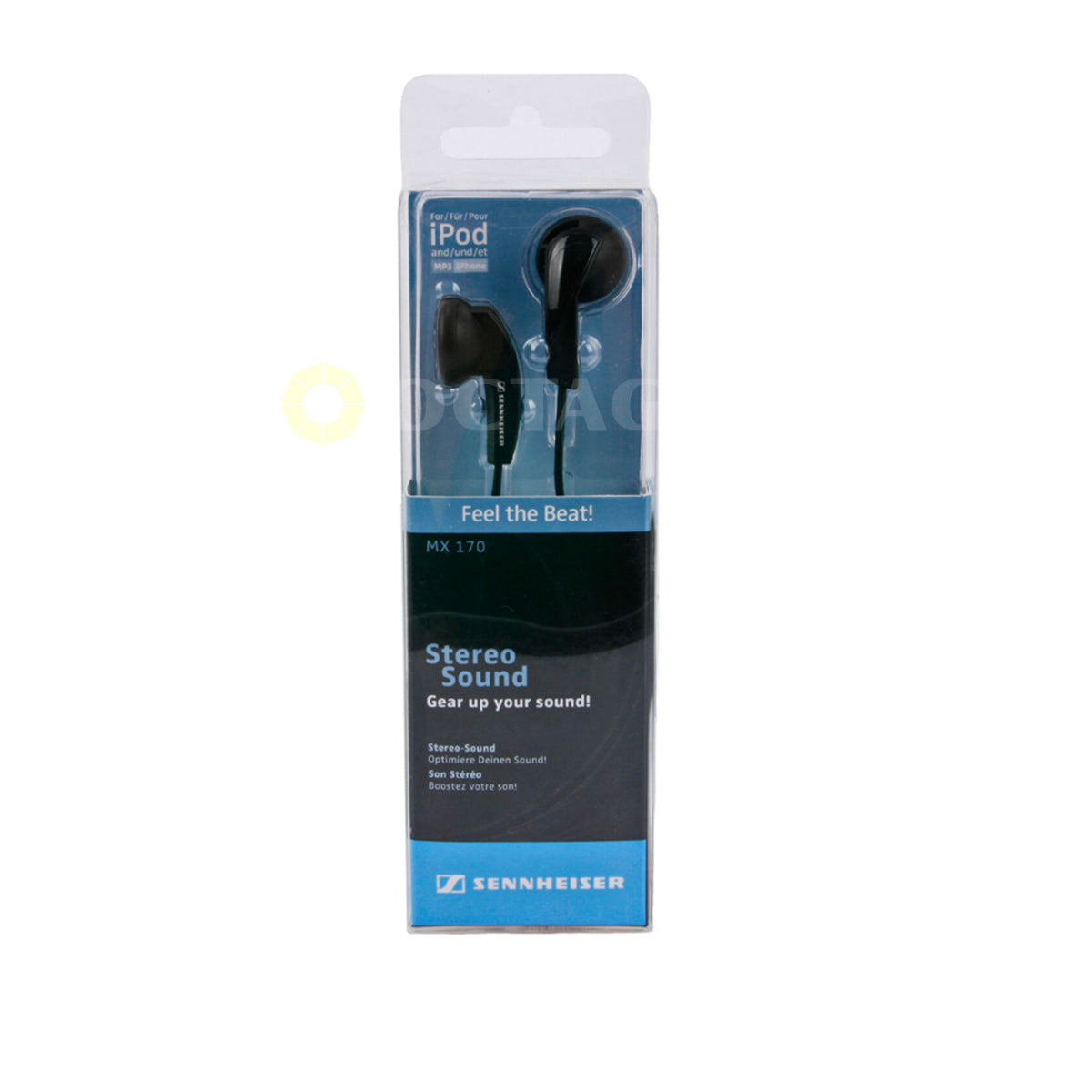SENNHEISER MX170 BLACK IN-EAR EARPHONE